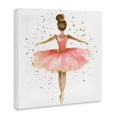 thumbnail image 2 of Stupell Industries Eclectic Ballerina with Gold Glitter Canvas Art, 36 x 36, by Creative Studio, 2 of 8