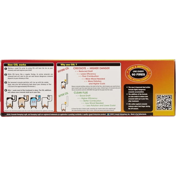 CSL Creosote Sweeping Log - Walmart Business Supplies