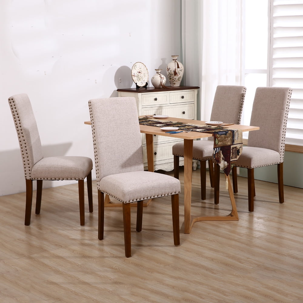 Clearance Upholstered Dining Chairs Set Of 2
