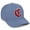 Dusty Blue, variant on Premium Mid Profile Hat Semi Curved Visor Pink Cap White Red Gothic Embroidered, Letter K