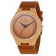 thumbnail image 2 of Reloj de madera Analógico de Cuarzo Relojes casuales ligeros Reloj de pulsera de la vendimia REDEAR Mirar, 2 of 5