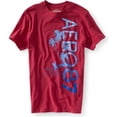 thumbnail image 1 of Aeropostale Palm Tree Surfer playera gráfica para hombre, rosa, extragrande, 1 of 1