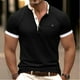 thumbnail image 1 of pstuiky camisetas para hombre, Blusa básica de manga corta con cuello redondo y mangas cortas para hombre camisetas de hombre xxxl, 1 of 5