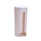 thumbnail image 1 of Advancent Estante de almacenamiento de bolsas de plástico, contenedor de pared para cocina, dispensador de bolsas de basura de gran capacidad, Organizadores de utensilios de cocina Blanco, 1 of 6