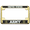 Gold - Style 1, variant on [Officially Licensed Product] - Motorcycle Metal License Plate Frame with United States Army Design - Black