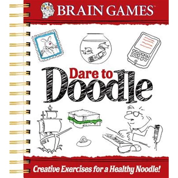 Pre-Owned Brain Games - Dare to Doodle (Adult) (Spiral-bound) 1450804063 9781450804066
