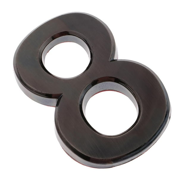 Números de Puerta Autoadhesivos de La Dirección de Las Etiquetas Engomadas para Del Numero 8