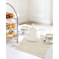 thumbnail image 3 of Cream Kitchen Dish Towels for Drying Dishes Set of 2, Farmhouse Vintage Cream Solid Color Modern Waffle Weave Microfiber Hand Tea Bathroom Towels Quick Dry & Absorbent Towel 12x12, 3 of 7