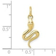 thumbnail image 4 of 10k Solid Polished Snake Charm, 4 of 5