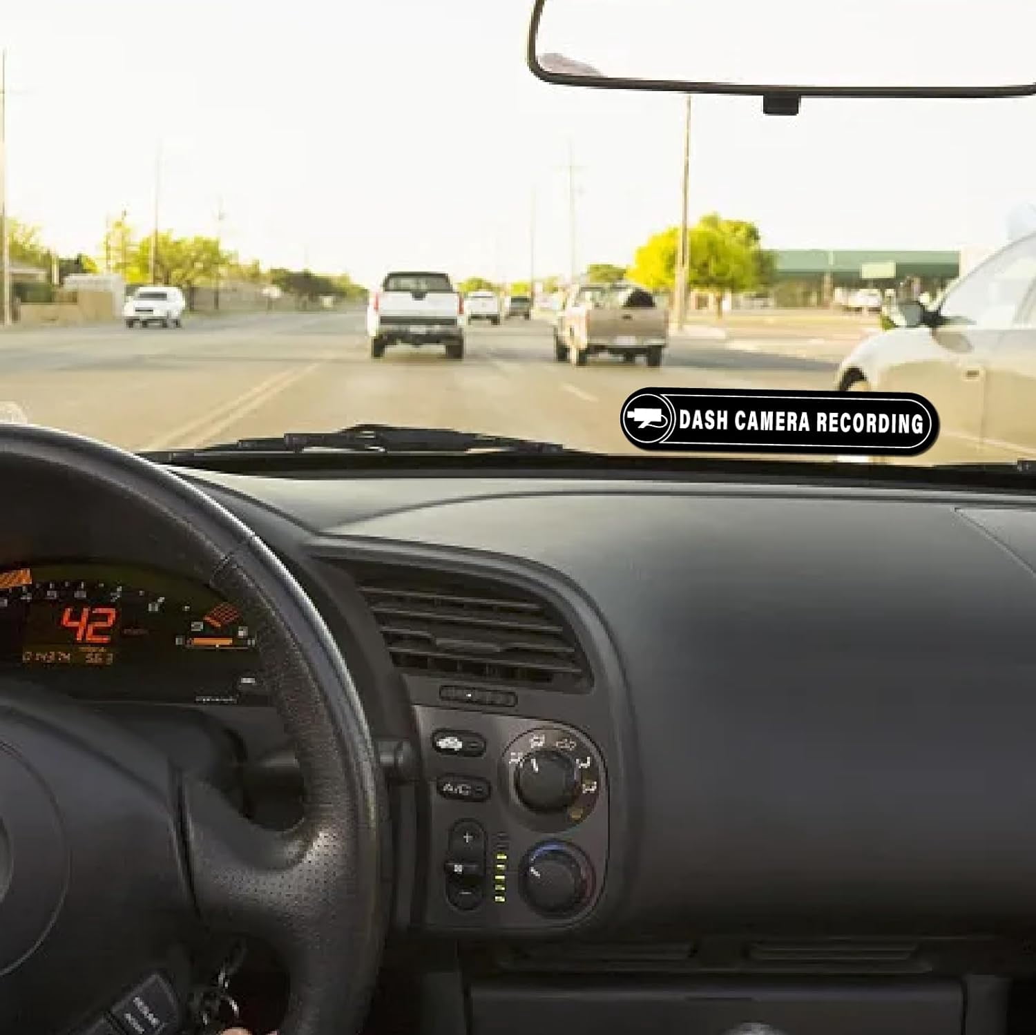Prilotte Dash Camera: Front & Rear Recording