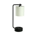 thumbnail image 1 of Cedar Hill 19" White Table Lamp USB Port, 1 of 8
