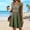 *Green, variant on ClodeEU Women's Sleeveless Embroidered A Line Mini Dress,Casual Boho Swing Dress Beige,Women's Plus L