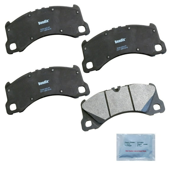 Bendix Brakes Disc Brake Pad Set Fits select: 2013-2015,2017-2018 PORSCHE CAYENNE