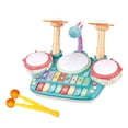 thumbnail image 1 of Jouet de Tambour Musique Cognition Musical pour Tout-Petits Bébé Bleu, 1 of 8
