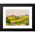thumbnail image 2 of Władysław Ślewiński 18x13 Black Modern Framed Museum Art Print Titled - Field in Janowiec (circa 1911), 2 of 5