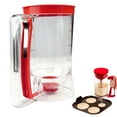 thumbnail image 4 of Shoreew Pancake Batter Dispenser BPA-Free Cupcake Batter Funnel Pancake Maker with Measuring Label Easy Pour Baking Supplies, 4 of 7