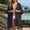 Black, variant on Women Ruffled Beach Holiday Blouse Women Spring And Summer Leisure Plus Size Ruffled Cardigan Loose Beach Holiday Sunscreen Blouse With Blouse. Beige Free Size