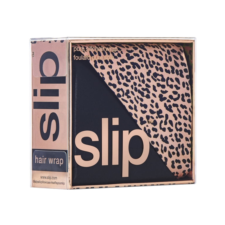 Slip Pure Silk Anti Sleep Crease Hair Wrap, Wild Leopard  display picture 1
