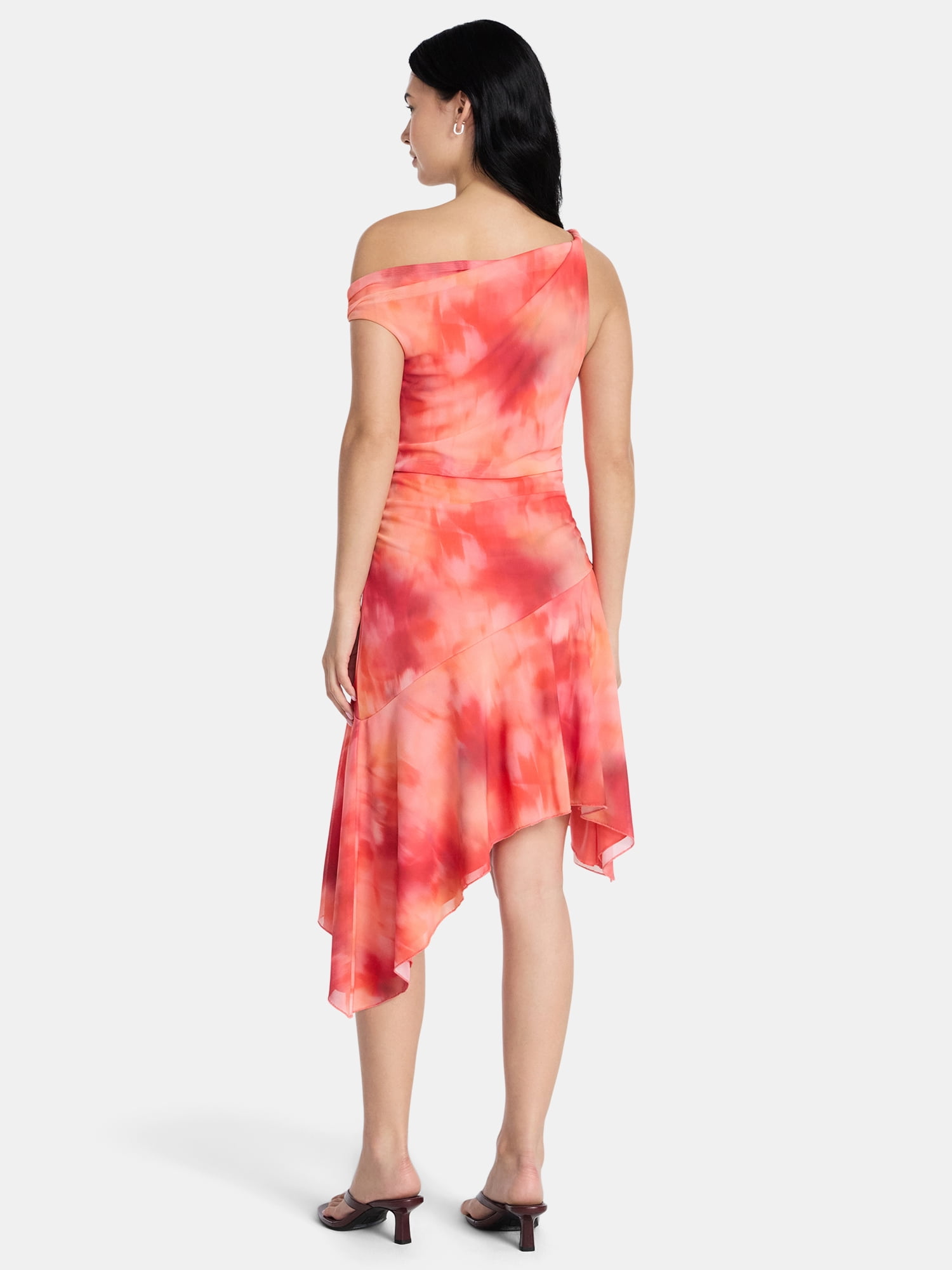 Madden NYC Women’s Asymmetrical Midi Dress, Sizes XXS-XXL