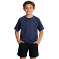 thumbnail image 2 of FRSASU Short Sleeve Boys Girls Rash Guard Crew Neck Quick Dry Summer Swim Shirt, 2 of 5