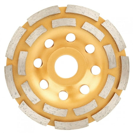 

115/125/180mm Diamond Double Row Grinding Disc Brick Concrete Cut for Angle Grinder(115mm)
