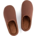 thumbnail image 2 of ULTRAIDEAS Men's Lightweight Cotton Slippers with Memory Foam and Soft Sole, 2 of 5