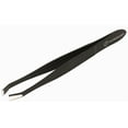 thumbnail image 2 of Forgica Professional Stainless Steel Paper Coated Black Tweezers, 2 of 5