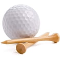 thumbnail image 3 of Whamz33 W Professional Wooden Golf Tees 2 3/4 Inch Tee Pack Of 100 Golf Tee, 3 of 4