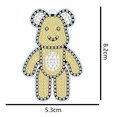thumbnail image 1 of Cuadros Decorativos DIY llaveros de diamantes mosaico de doble cara accesorios de oso de dibujos animados (YS066) Ndcxsfigh Nuevos Originales, 1 of 1