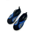 thumbnail image 4 of Kids Aqua Sock Wave Water Shoes Waterproof Slip-Ons for Pool Beach Sports, Black/Blue, Size: 13, S7, 4 of 4