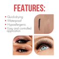 thumbnail image 4 of DUO Adhesives, 2-in-1 Brush-On Adhesive, Clear & Dark, 4 of 6