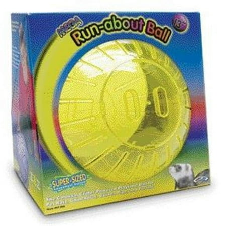UPC: 0045125613803 | Kaytee Run About Exercise Ball Assorted Colors – Mega – 1 Count