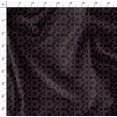thumbnail image 4 of Soimoi Black polyester Crepe Fabric Dots & Circle Geometric Decor Fabric Printed Yard 42 Inch Wide, 4 of 5
