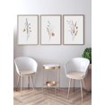 thumbnail image 1 of 3pcs Floral Pattern Unframed Painting, Abstract Wall Art Prints For Home Decor, 1 of 5