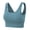 Blue, variant on Toptie Women's Yoga Sports Bra, Padded Bra Vest Crop Tank Top for Workout Fitness (Blue)