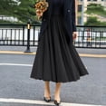 thumbnail image 5 of Womens Boho Maxi Skirt A Line Skirts Tiered Long Skirts Flowy Ruffle Elastic Waist Dresses Boho Renaissance Skirt Flared Ruffle Skirts Beach Vacation Going Out Outfits, 5 of 6