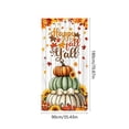 thumbnail image 3 of Eagokdc Thanksgiving Welcome Door Cover for Living Room, Farmhouse Autumn Harvest Banner, Door Curtains for Front Door Wall Photo Background, 3 of 6