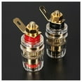 thumbnail image 3 of New 12Pc Amplifier Speaker Terminal Binding Post 4mm Banana Plug Jack, 3 of 3