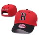 thumbnail image 1 of TlOb MLB Boston Red Sox Gorra Suave Top Hombres Y Mujeres Ocio Deportes Tendencia Primavera Y Verano Transpirable Pareja Sombrero, 1 of 4