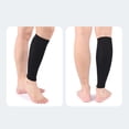 thumbnail image 3 of Yimiti A Pair Sport Compression Calf Sleeves Footless Compression Socks Running Cycling,Blue Xl, 3 of 9