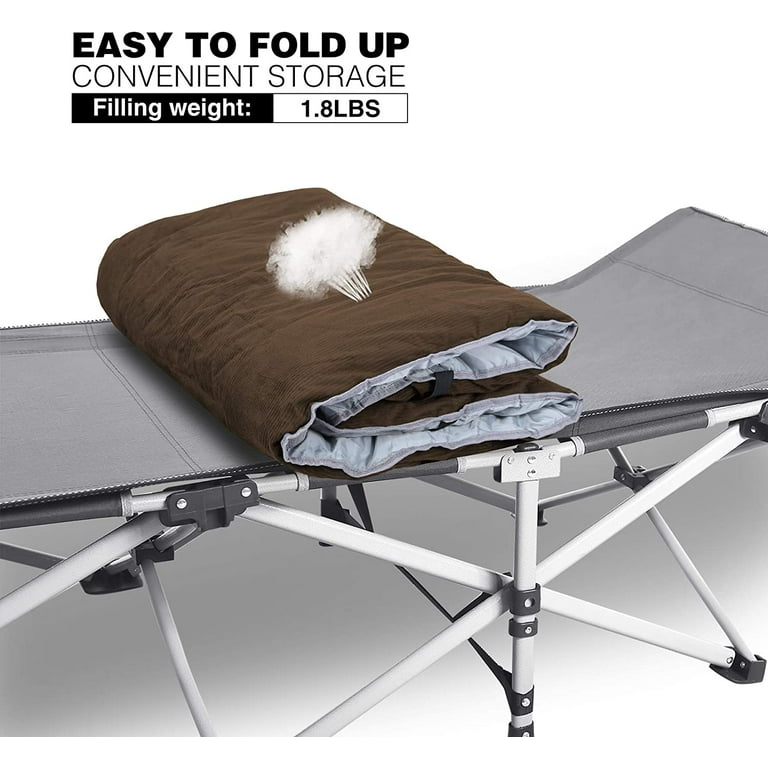 REDCAMP Cot Pads for Camping Soft Comfortable Cotton Sleeping Cot