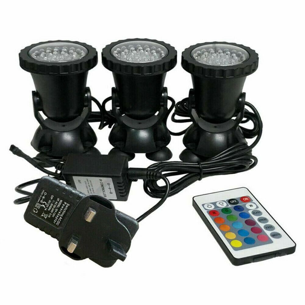 Fountains Pond Lamp Waterproof LED For Swimming Pool Aquarium Spot