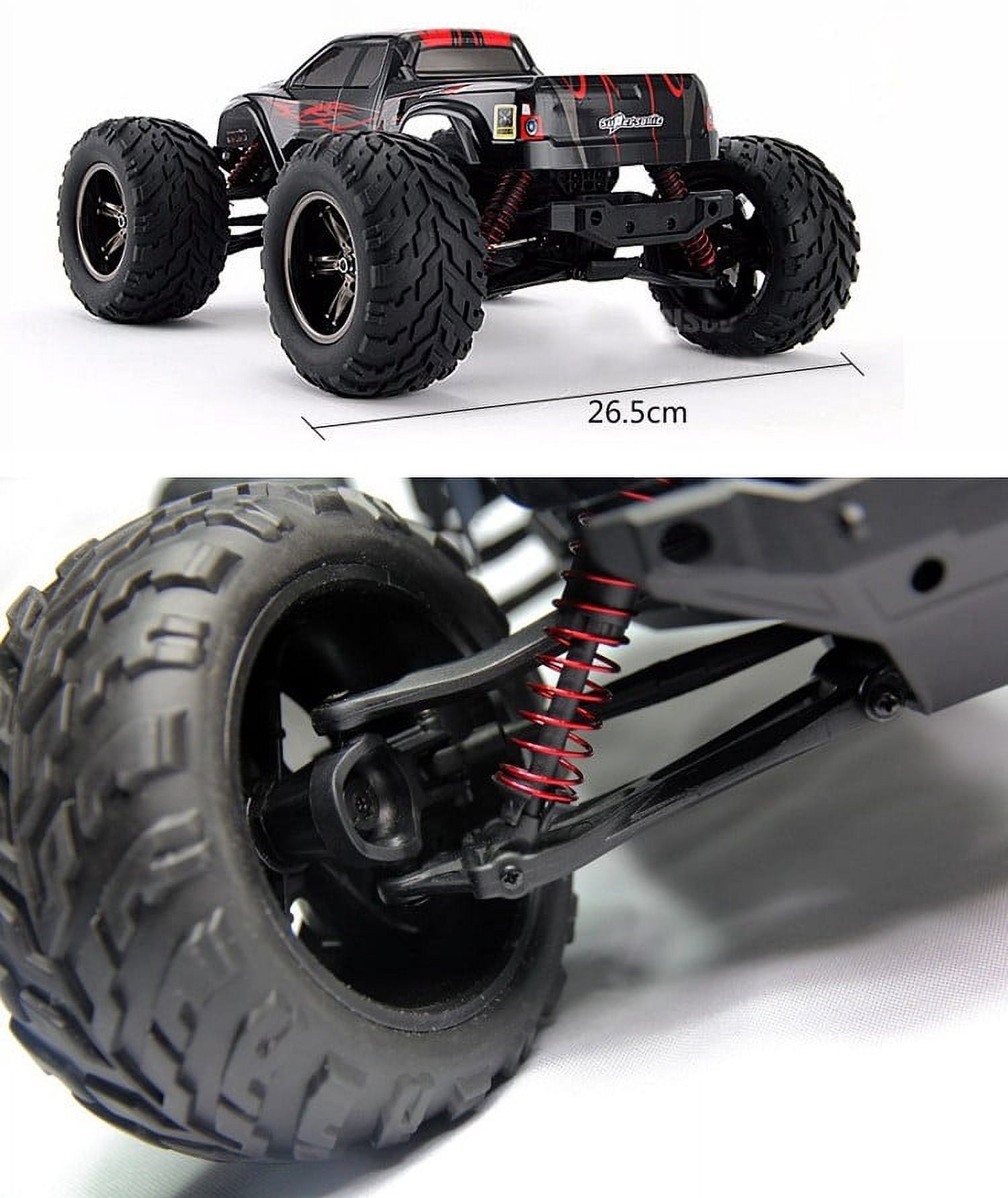 FMT 1/12 IPX4 Scale Electric RC Car Offroad 2.4Ghz 2WD High Speed 33+MPH Remote Controlled Car Truck (Color: Blue)