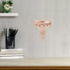 thumbnail image 4 of KAKOWELY Estante De Pared Europeo De Resina Dorado Con Para Y Cocina, 4 of 6