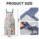 thumbnail image 2 of Delantal estampado de tela impermeable para cocina, delantal de lona para catering, 2 uds., 2 of 5