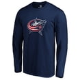 thumbnail image 2 of Men's Navy Columbus Blue Jackets #1 Dad Long Sleeve T-Shirt, 2 of 3