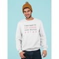 thumbnail image 2 of Ramen While Watching Anime Men Sweatshirt, Male 4X-Large, 2 of 4
