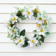 thumbnail image 4 of TVYTYAT Magnolia Wreath Spring Decor - 15.7" Faux Flower Hoop with Twigs for Door Wall Hanging, Home Garden Wedding Decorations, 4 of 6