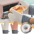 thumbnail image 1 of XWSHYW Utensilios y Gadgets de Cocina. Guantes para Microondas Aislamiento Antiescaldado Horno Especial Cocina Hornear Artefacto Grueso a Prueba de Calor de Alta Temperatura, 1 of 6
