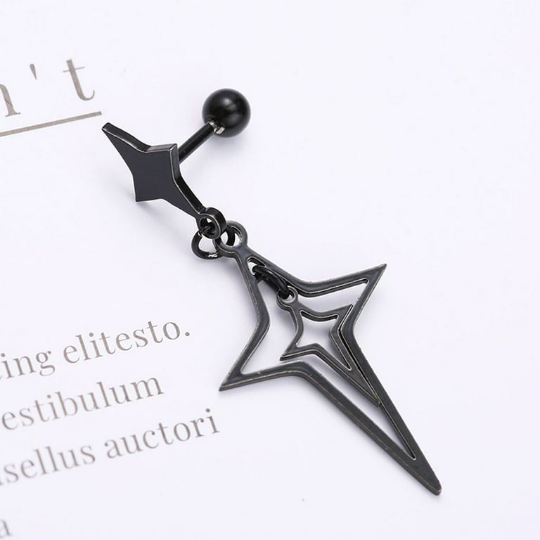 Fashion Street Solid The Stars Earrings Fashion Street Solid The Stars Earrings